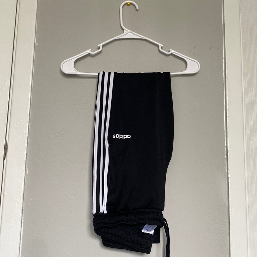 Adidas Black Jersey Joggers